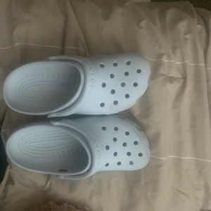 Light blue crocs will take best offer